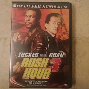 Rush Hour 3 (DVD, 2007, 2-Disc Set, Platinum Series) Pre-Owned Tested Working